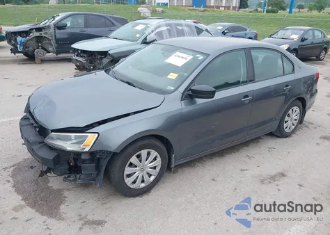 2014 Volkswagen Jetta 2.0L S z USA, uszkodzony, nr VIN 3VW2K7AJ0EM248446